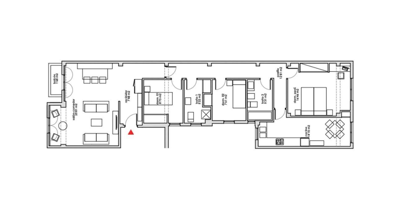 Apartment Near The Marina, Valensiya Dış mekan fotoğraf
